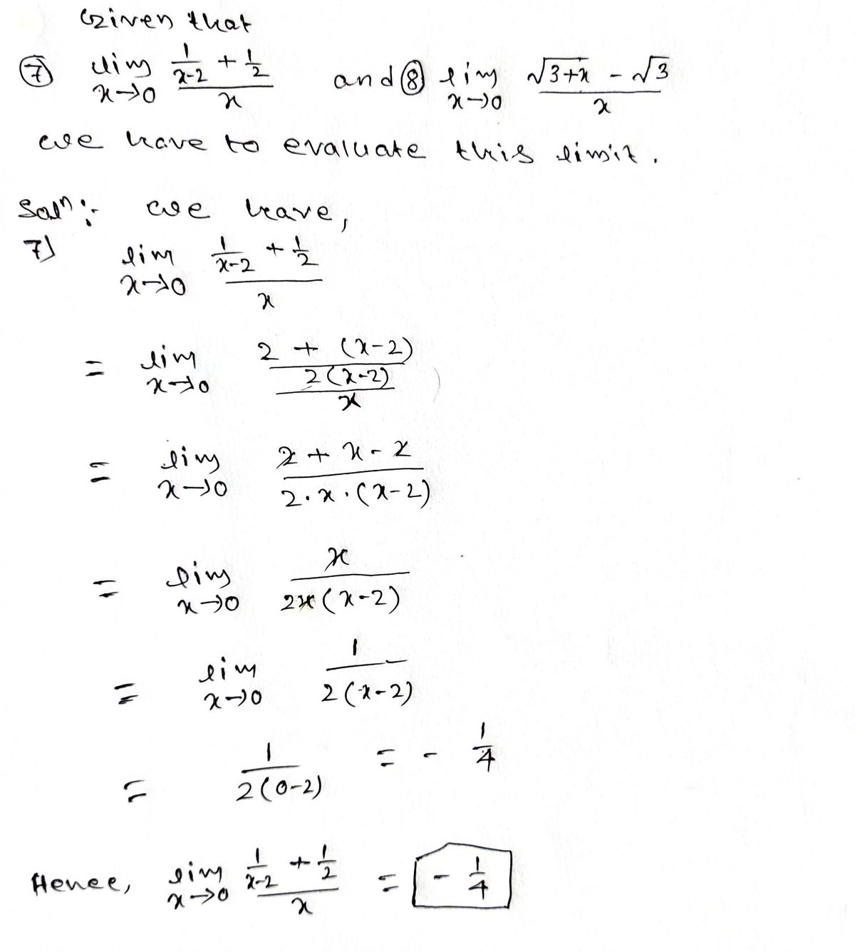 Calculus homework question answer, step 1, image 1